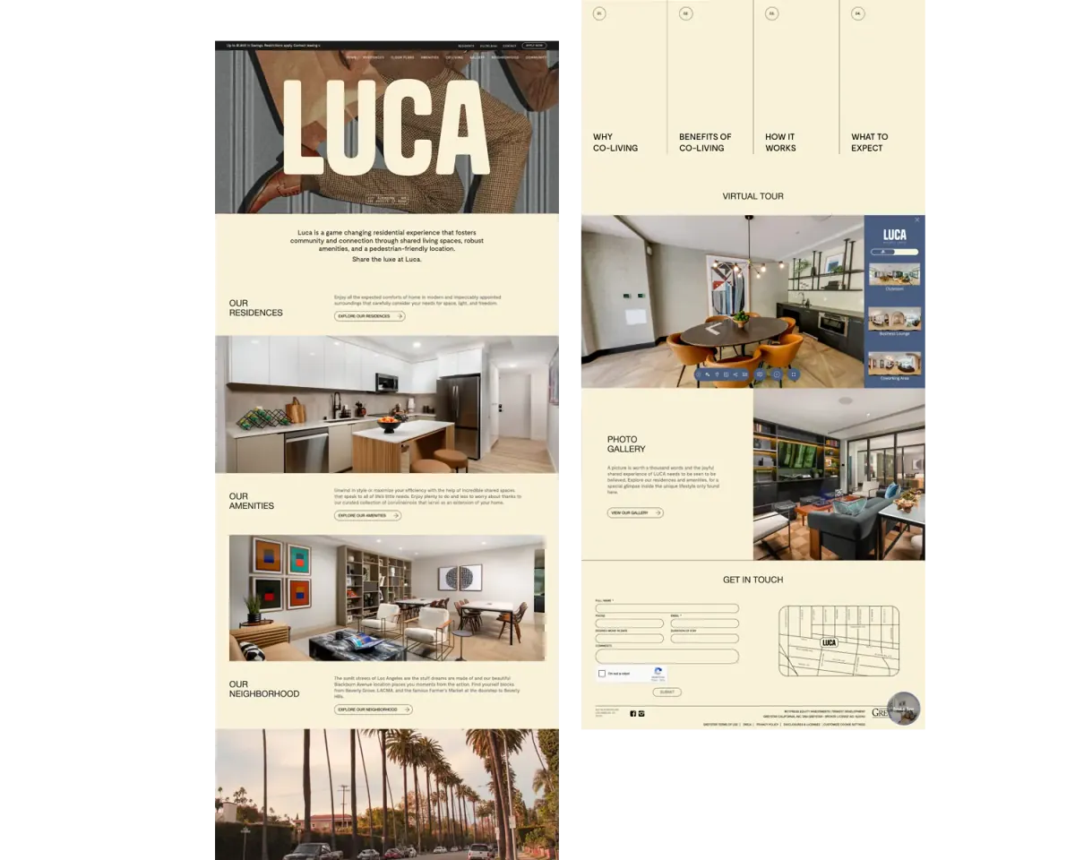 Luca Website