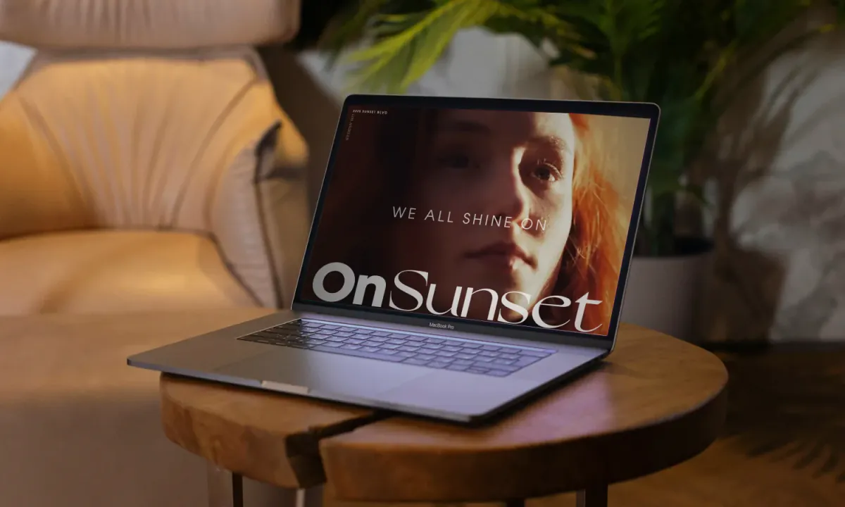 Onsunset Laptop View